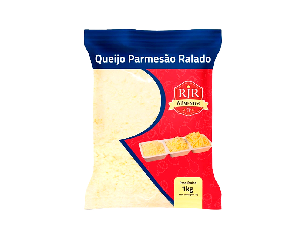 PARMESÃO RALADO FINO RJR 1 KG (FDO 10 PCT)